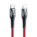 Joyroom kabel przewód USB Typ C - Lightning Power Delivery 20W 2,4A 1,2m czerwony (S-1224K2 Red)