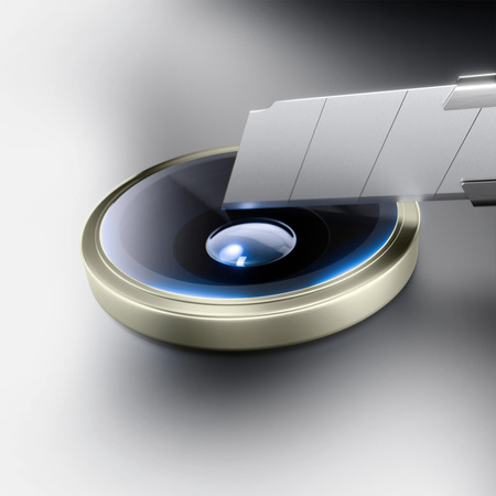 Apple iPhone SE4/16E - 3mk Lens Protection Pro Gold