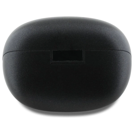 Słuchawki Bluetooth Guess Capsule Printed Logo TWS + stacja dokująca - czarne