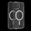 Futerał FROST MAG COVER z ochroną aparatu kompatybilny z MagSafe do IPHONE 13 Pro transparentny