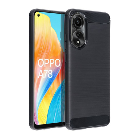 Futerał CARBON do OPPO A78 5G czarny