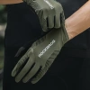 Rockbros Fahrradhandschuhe Frühling/Sommer/Herbst, Full, Größe: M - Schwarz