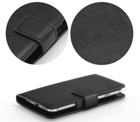 Etui Book Uniwersalne 4,8" - 5,3" czarny/black