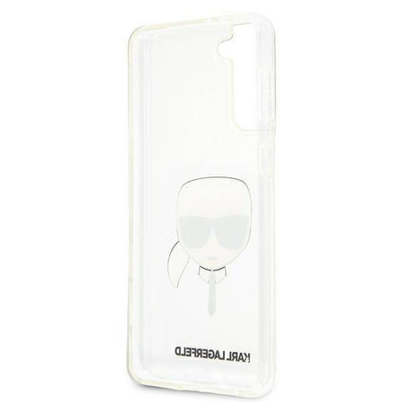 Karl Lagerfeld Head - Etui Samsung Galaxy S21+ (przezroczysty)