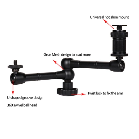 Clamp holder for camera, camera, microphone