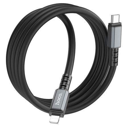 HOCO kabel Typ C do iPhone Lightning 8-pin PD 20W Strength X85 1m czarny