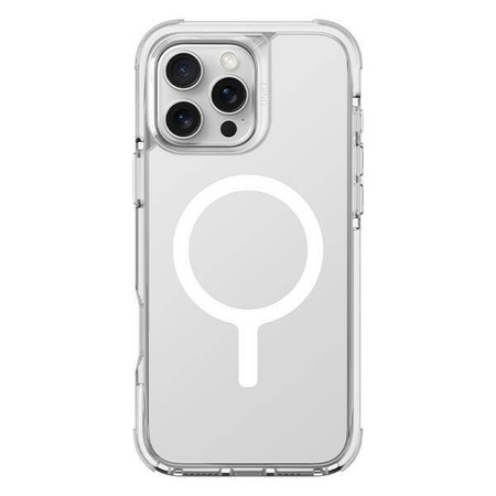 UNIQ etui Combat iPhone 16 Pro 6.3" Magclick Charging biały/lume white