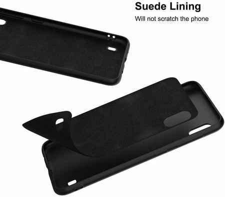 Etui SAMSUNG GALAXY A51 Silicone case elastyczne silikonowe czarne