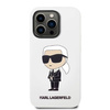 Karl Lagerfeld Silicone NFT Ikonik - Etui iPhone 14 Pro Max (biały)