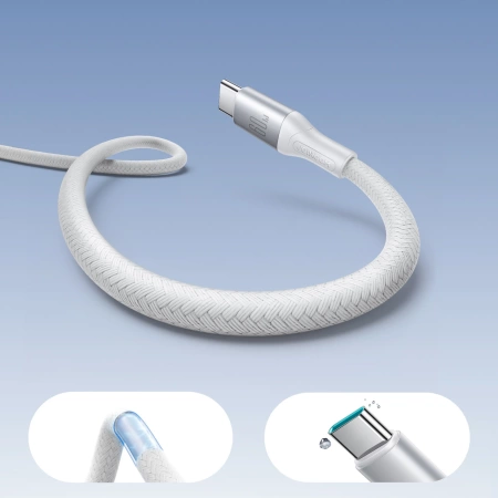 Kabel Joyroom S-A28 Flash Series 60W USB-C - USB-C 1m - biały