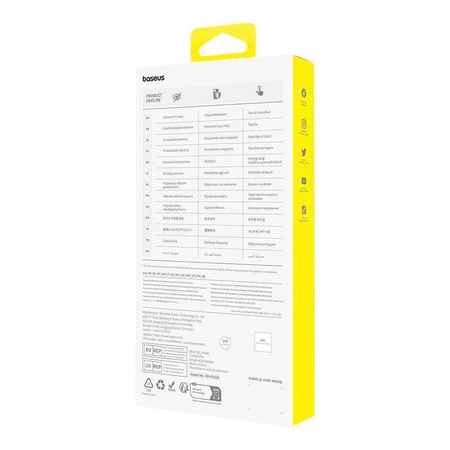 Tempered Glass APPLE IPHONE 15 PRO Baseus Diamond Glass Privatizing