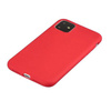 Silicone Case elastyczne silikonowe etui pokrowiec iPhone 11 Pro czerwony