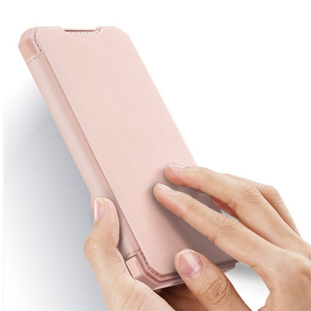 DUX DUCIS Skin X kabura etui pokrowiec z klapką Samsung Galaxy A42 5G różowy
