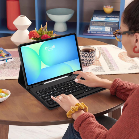 TECH-PROTECT SC PEN + KEYBOARD GALAXY TAB S10 FE+ PLUS 13.1 X620 / X626B BLACK