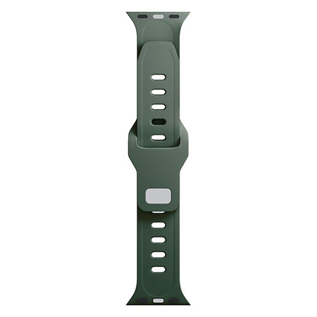 3MK Silicone Watch Strap ciemnozielony/ dark green dla Apple Watch 38/40/41mm