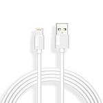 KABEL T-PHOX NETS LIGHTNING WHITE 2.4A ; PVC ; 1,2M