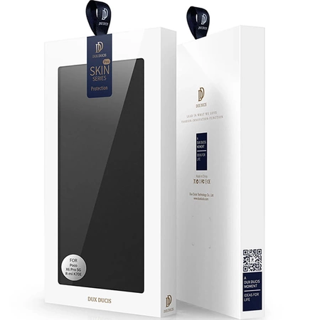 Etui Dux Ducis Skin Pro na Xiaomi Poco X6 Pro 5G / Redmi K70E z klapką i miejscem na kartę - czarne