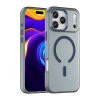 Etui Magnetic Abrasive na iPhone 17 Pro Max kompatybilne z MagSafe - matowe niebieskie