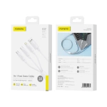 FONENG kabel XS07 3w1 3A 1.2M Biały