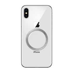 Blaszki uniwersalne / ring / magnesy magnetyczne kompatybilny z MagSafe srebrne