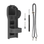 Etui ochronne Sunnylife z paskiem i smyczą do Osmo Pocket 3 (szare)