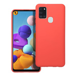 Futerał SILICONE do SAMSUNG Galaxy A21S brzoskwiniowy