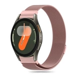 Pasek Tech-Protect MilaneseBand do Samsung Galaxy Watch 4 / 5 / 5 Pro / 6 / 7 / FE - różowy