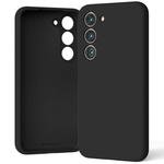 Mercury Silicone Case Samsung S23 FE 5G BLACK / CZARNY