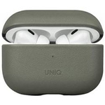 UNIQ etui Terra AirPods Pro 2 gen. Genuine Leather zielony/lichen green