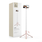 TECH-PROTECT L09S BLUETOOTH SELFIE STICK TRIPOD PINK