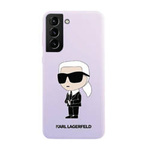 Karl Lagerfeld Silicone NFT Ikonik - Etui Samsung Galaxy S23+ (fioletowy)