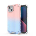 Ombre Protect Case etui do iPhone 14 Plus pancerny pokrowiec różowo-niebieskie