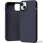 MERCURY SILICONE CASE IPHONE 15 PLUS (6.7), NAVY / GRANATOWY