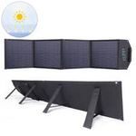 Choetech ładowarka solarna 100W składana USB C, 2x USB PD QC czarna (SC009-V2)