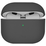 UNIQ etui Lino AirPods 4 Silicone        szary/ash grey