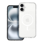 Futerał nieżółknący Clear Elite Mag Cover kompatybilny z MagSafe i Camera Control button pasuje do IPHONE 16 PLUS transparent