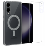 Etui do Samsung S25 Edge MagSafe + Szkło na ekran + Szkło na aparat