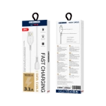 JELLICO kabel KDS-30 Lightning 3.1A 1M Biały