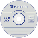 Płyta BD-R Verbatim Datalife 25GB 6X     25szt 43837