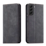 Magnet Fancy Case etui Samsung Galaxy S23+ pokrowiec z klapką portfel podstawka czarne