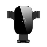 USAMS US-ZJ052 - Grawitacyjny uchwyt samochodowy na kratkę nawiewu (czarny)