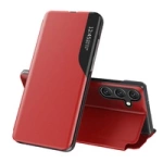 Eco Leather View Case Samsung Galaxy S25 Red