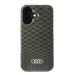 Audi nakładka IML Stitching Pattern MagSafe do iPhone 16 6.1" czarna