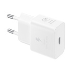 Oryginalna Ładowarka Sieciowa Samsung GaN Super Fast Charger EP-T2510XWEGEU USB Typ C 3A 25W biały blister