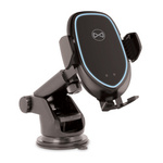 Forever uchwyt samochodowy do szyby ACH-100 automatyczny z ładowaniem indukcyjnym czarny 10W