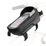Torba rowerowa na ramę z zamkiem wodoodporna FSBFB-451 czarna
