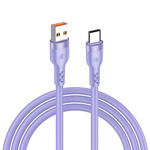Kabel 3A 1.2m USB - USB-C (120W FOR XIAOMI) T -PHOX BOLD fioletowy