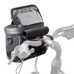 Wozinsky torba rowerowa na kierownicę torba rowerowa na ramię czarna (WBHBB-01)