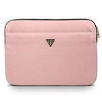 Guess Sleeve GUCS13NTMLLP 13" różowy /pink Nylon Triangle Logo