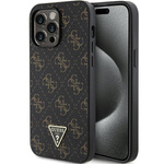 Oryginalne Etui GUESS hardcase 4G Triangle Metal Logo GUHCP14XPG4GPK do Iphone 14 Pro Max czarny